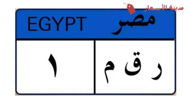 ما المقصود بنمر السيارات المميزة في مصر؟
