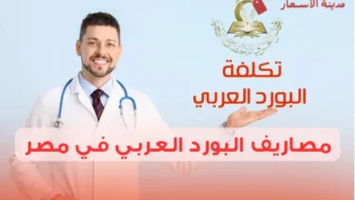 مصاريف البورد العربي في مصر ونظام التسجيل الكامل